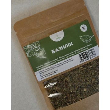 Базилік 30 г ТМ Ahimsa