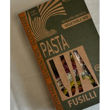 Макарони "PASTA UA" овочеві без глютену "Спіраль", 300г ТМ Healthy Generation