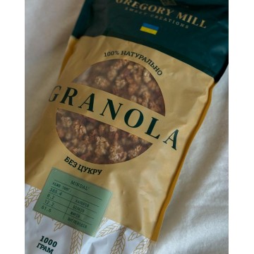 Гранола Gregory Mill Almond, 1000 г
