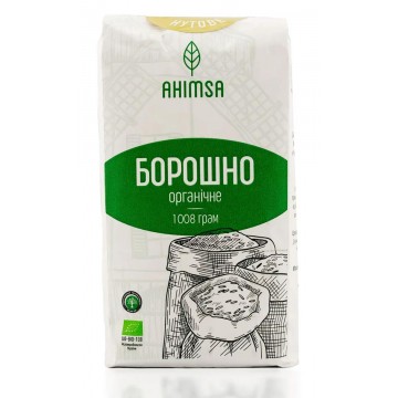 Нутове борошно органічне без глютену 1 кг ТМ Ahimsa