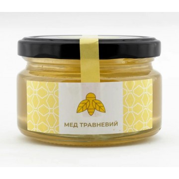 Мед травневий (акації) 300 г TM Ahimsa