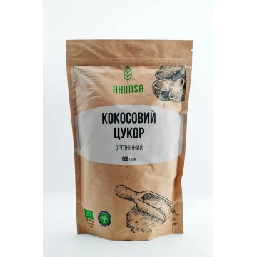 Кокосовий цукор органічний 808 г TM Ahimsa